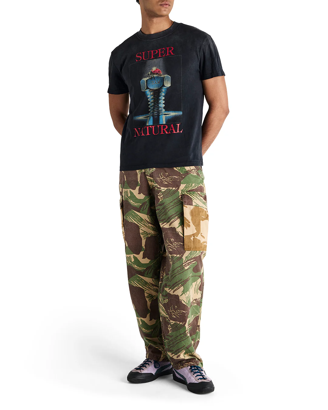 Divine Connection Tee - Anthracite - Image 3