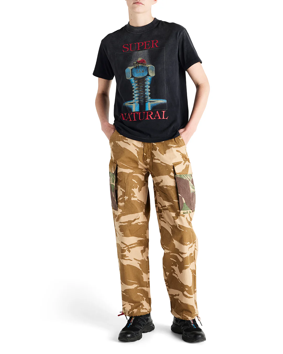 Divine Connection Tee - Anthracite - Image 5