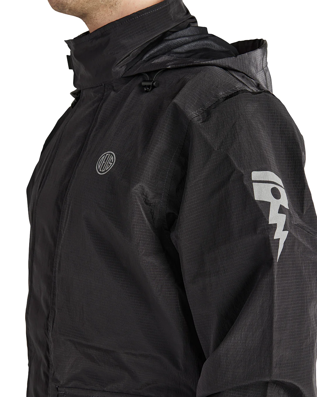 Drizzle Rain Jacket - Black - Image 7