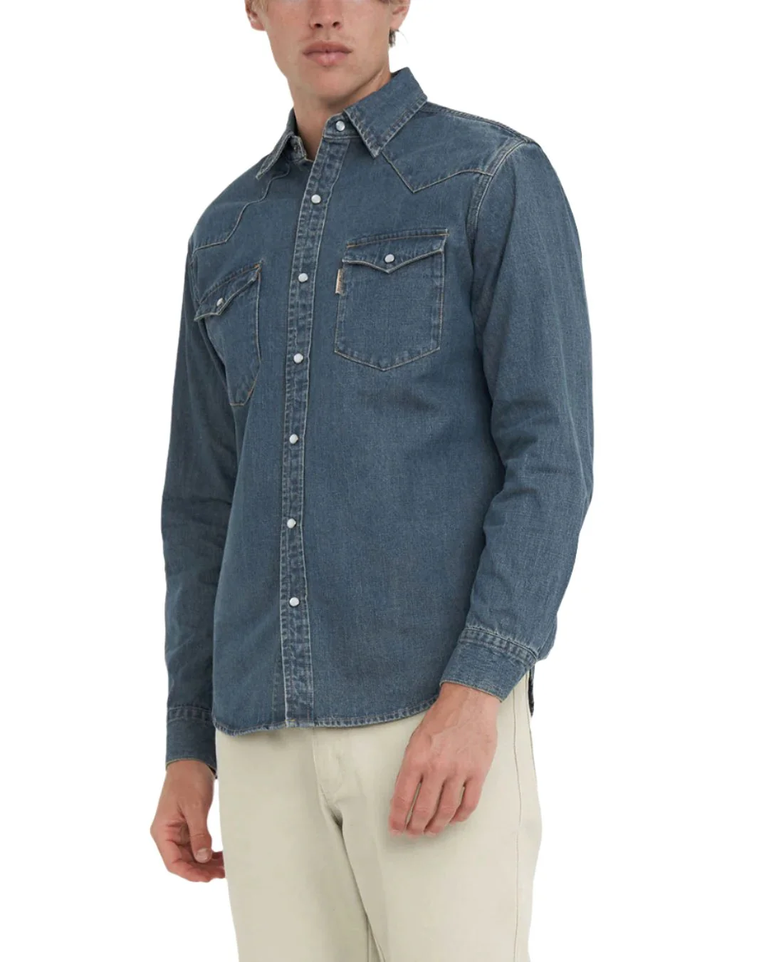 Harrier Denim Shirt - Bleach Wash - Image 5
