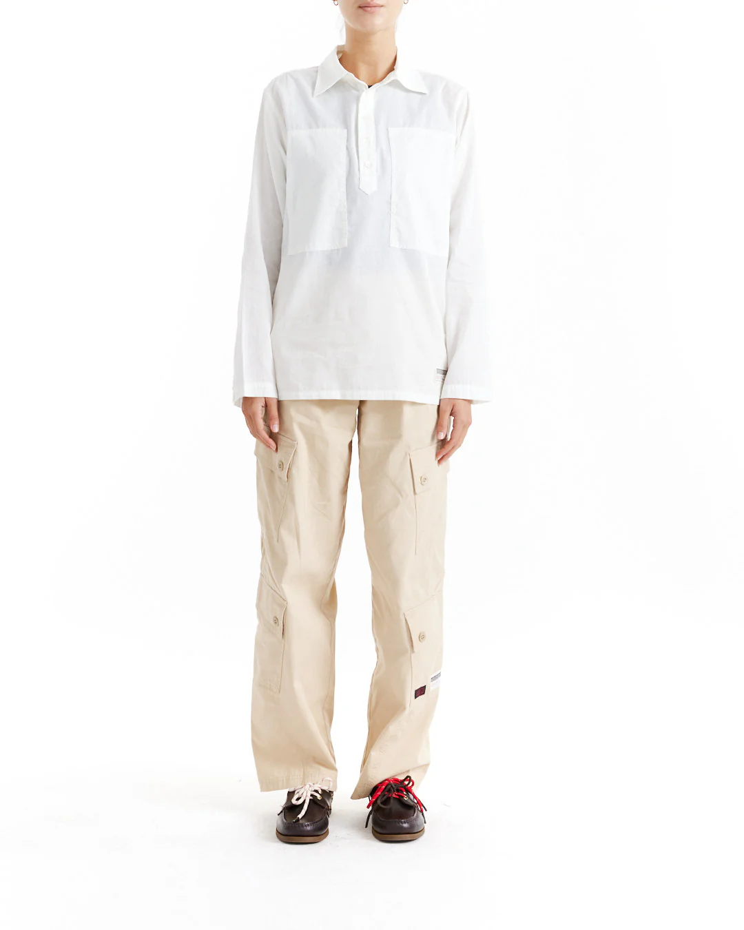 Irvine LS Shirt - Vintage White - Image 3