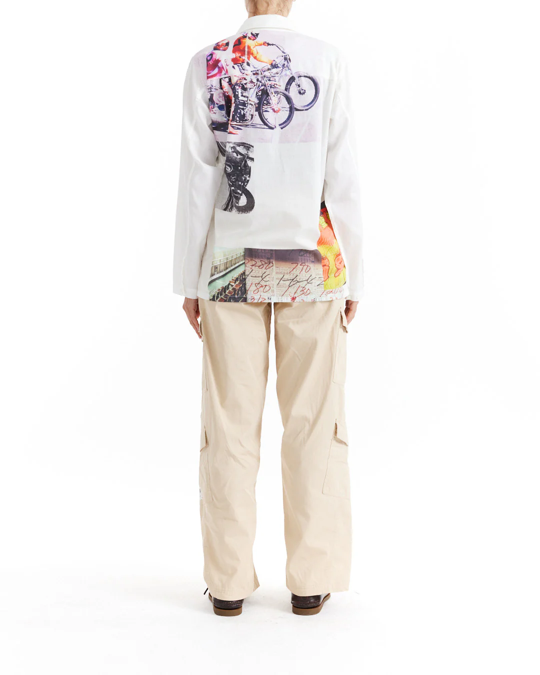 Irvine LS Shirt - Vintage White - Image 4