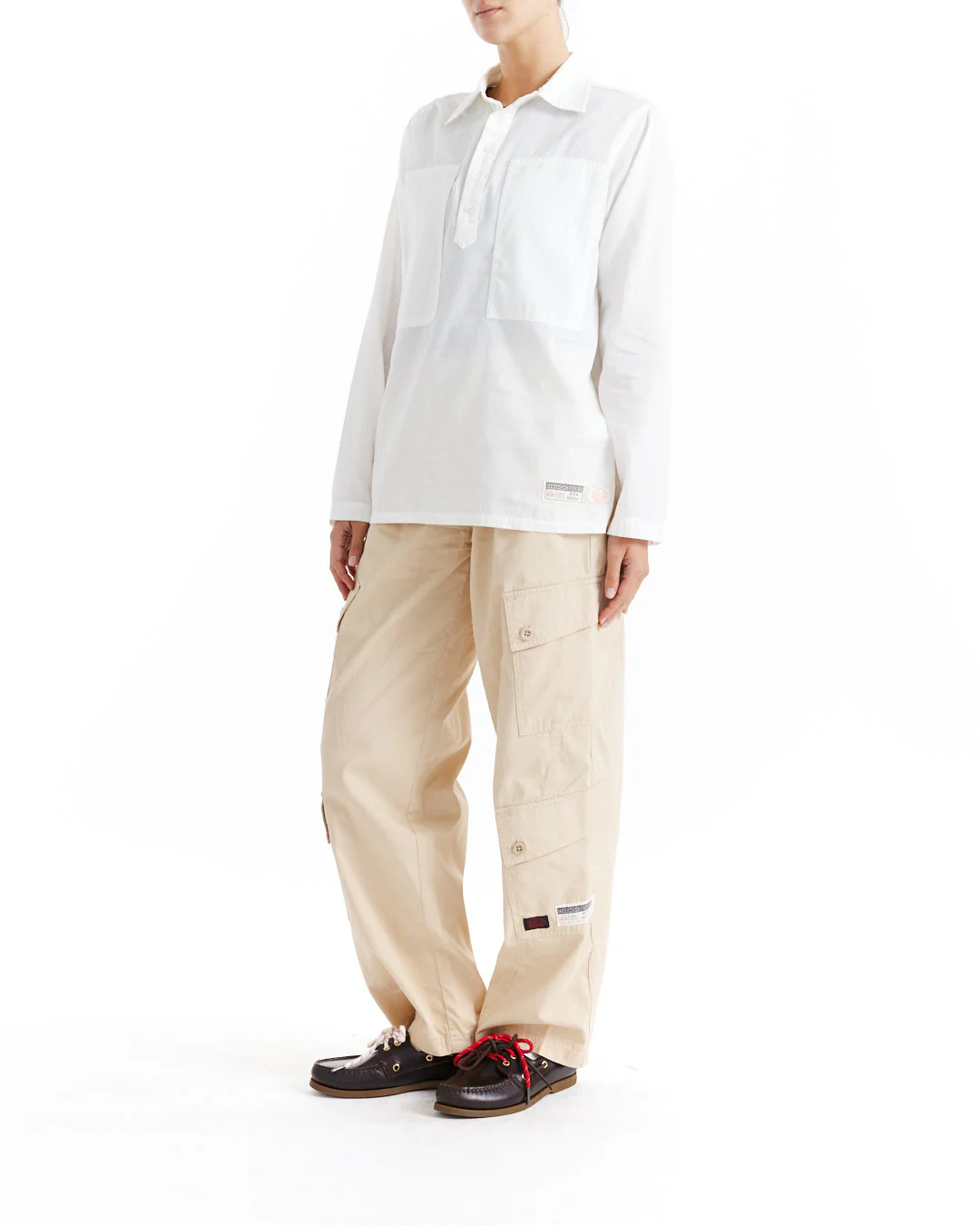 Irvine LS Shirt - Vintage White - Image 5