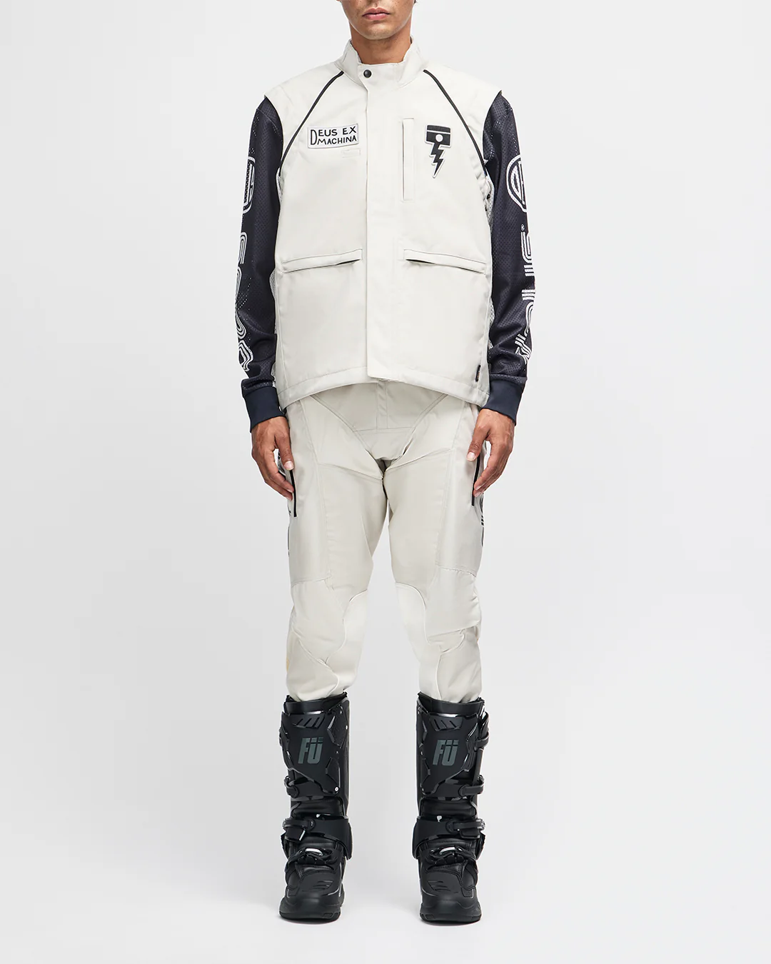 Off Road Cordura Jacket - Dirty White - Image 6