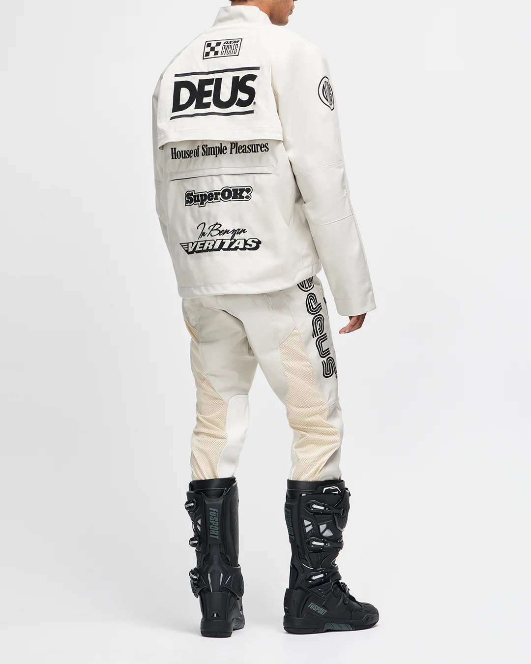 Off Road Cordura Jacket - Dirty White - Image 7