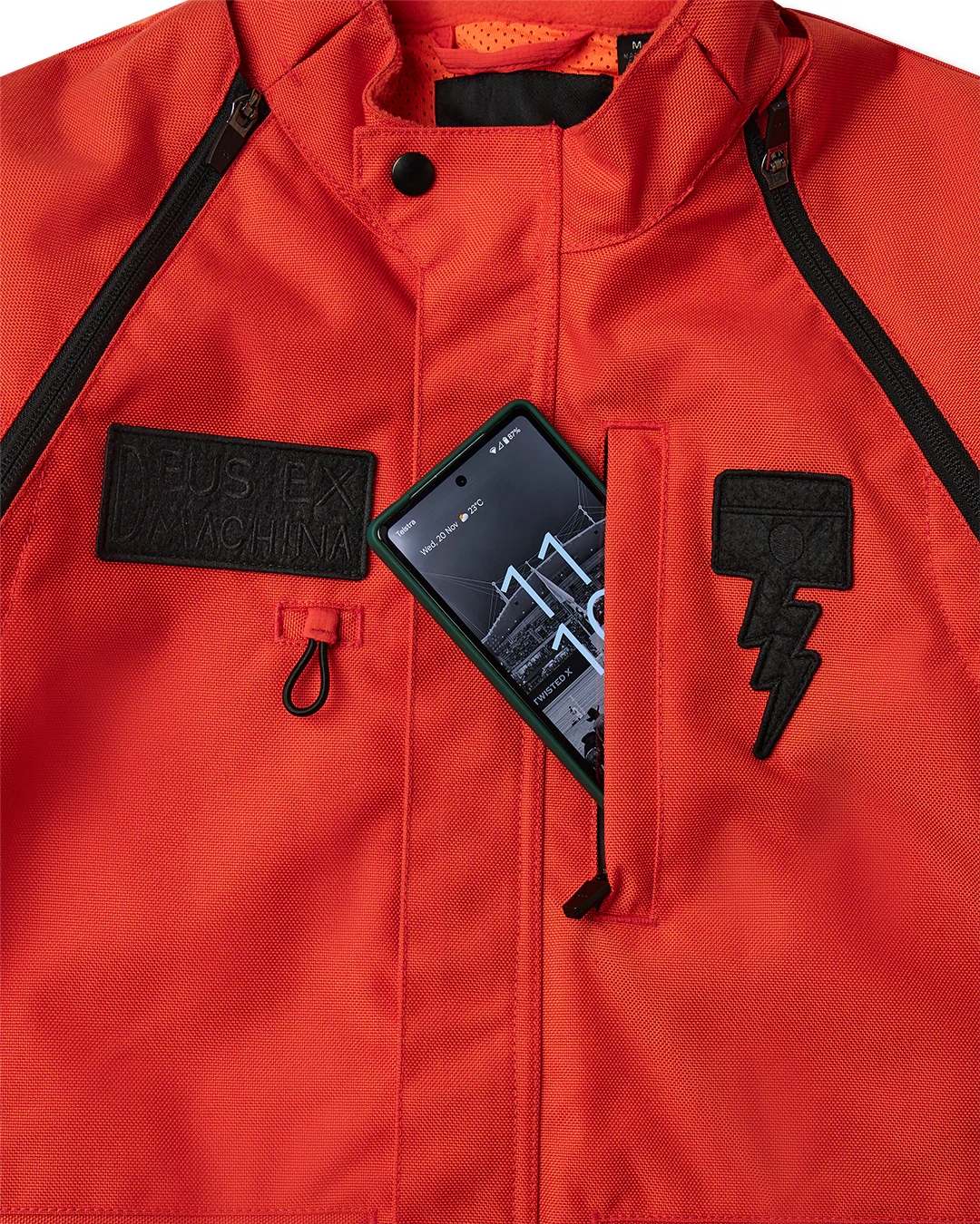 Off Road Cordura Jacket - Orange - Image 5