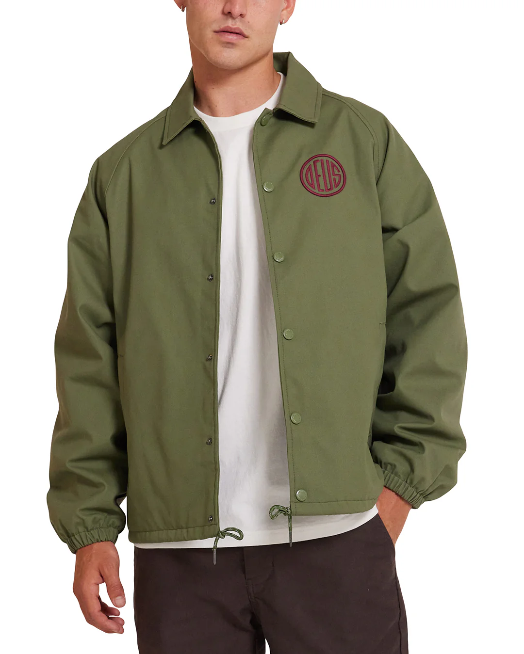 Pill Logo Coach Jacket - Pine - Image 5