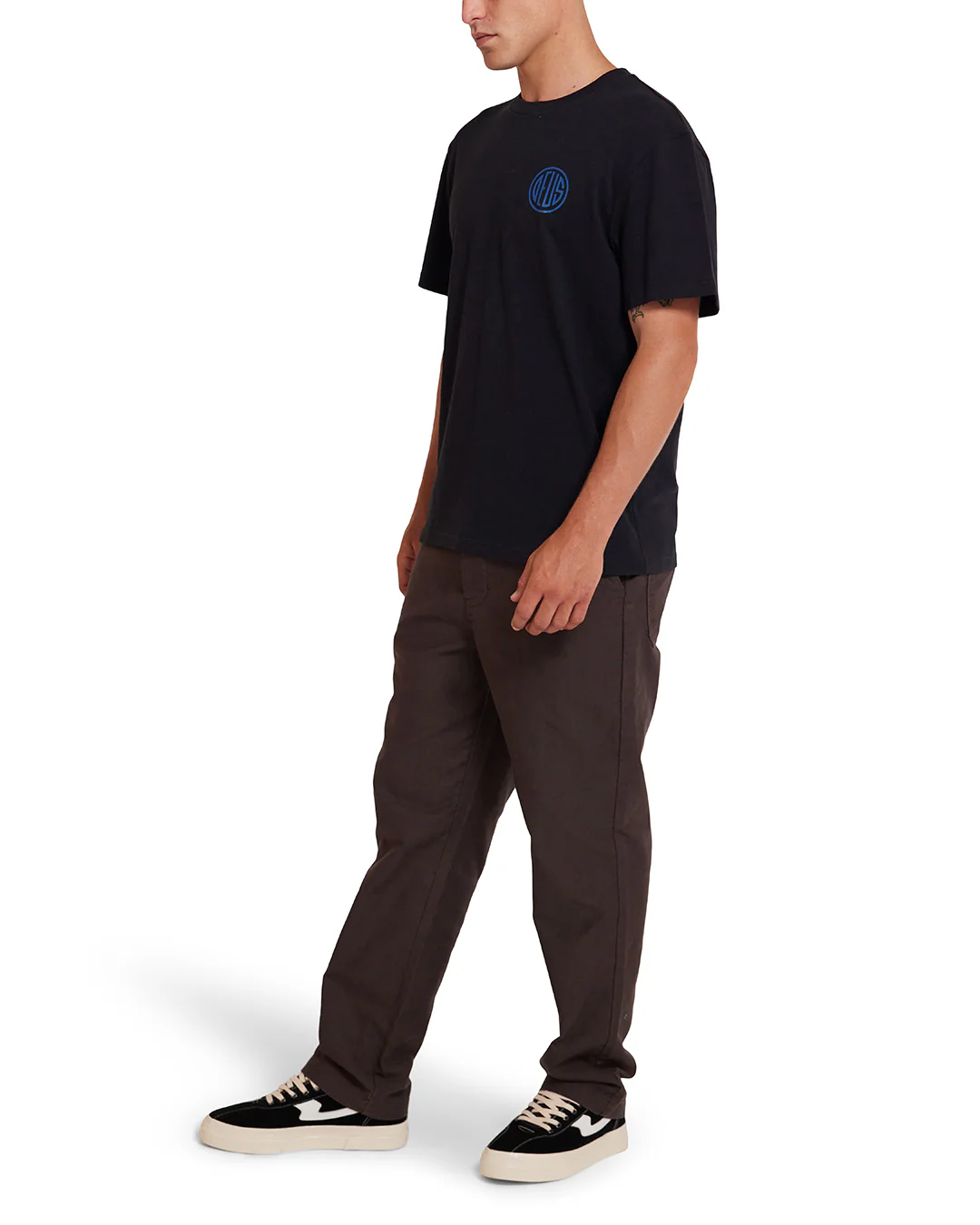 Pill Logo Tee - Black - Image 5