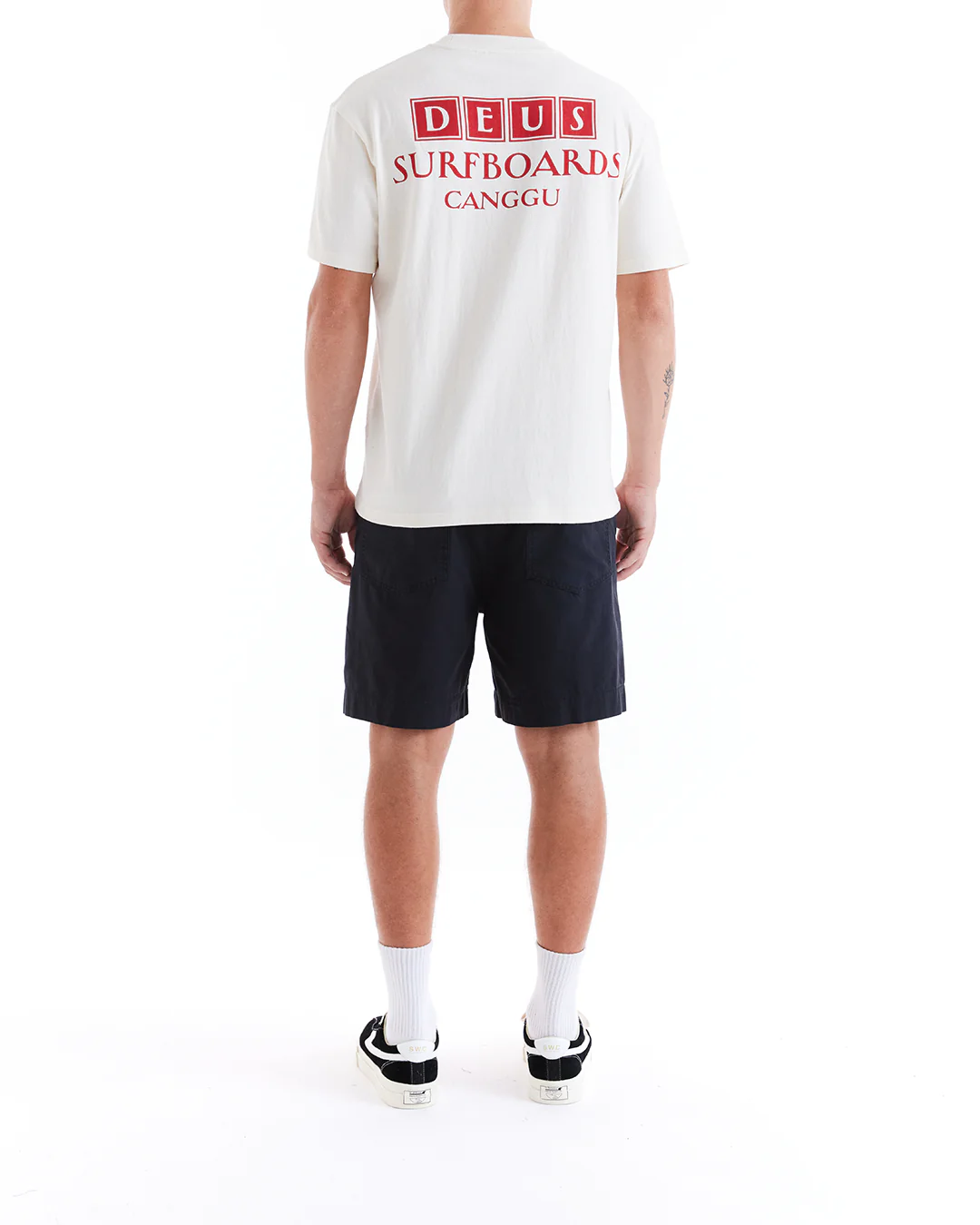 Poplin Harris Fatigue Short - Black - Image 4