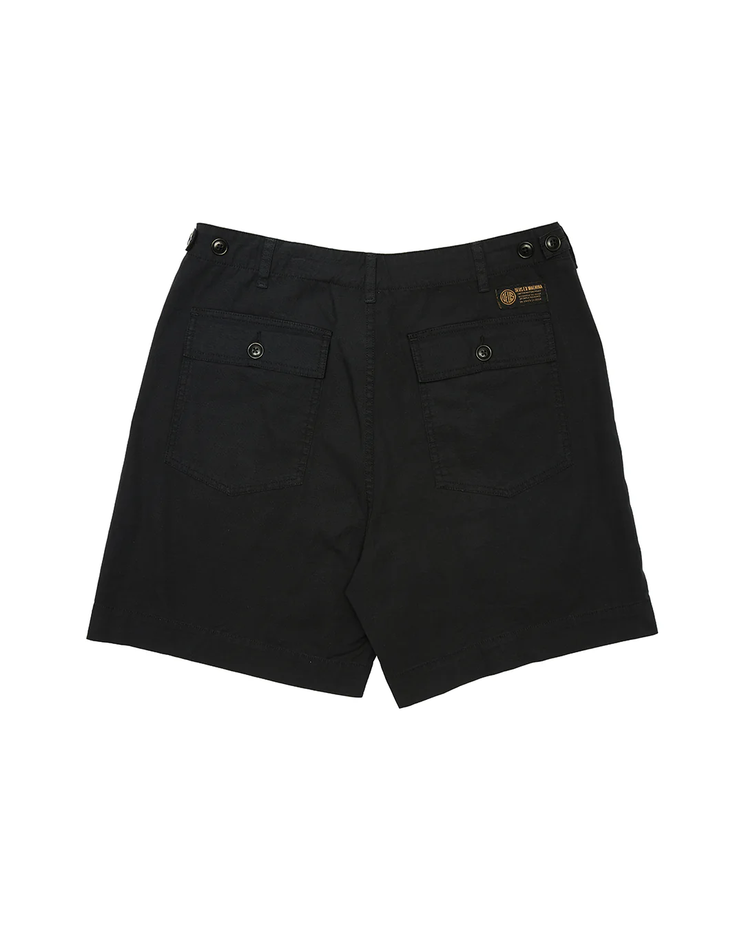 Poplin Harris Fatigue Short - Black - Image 7