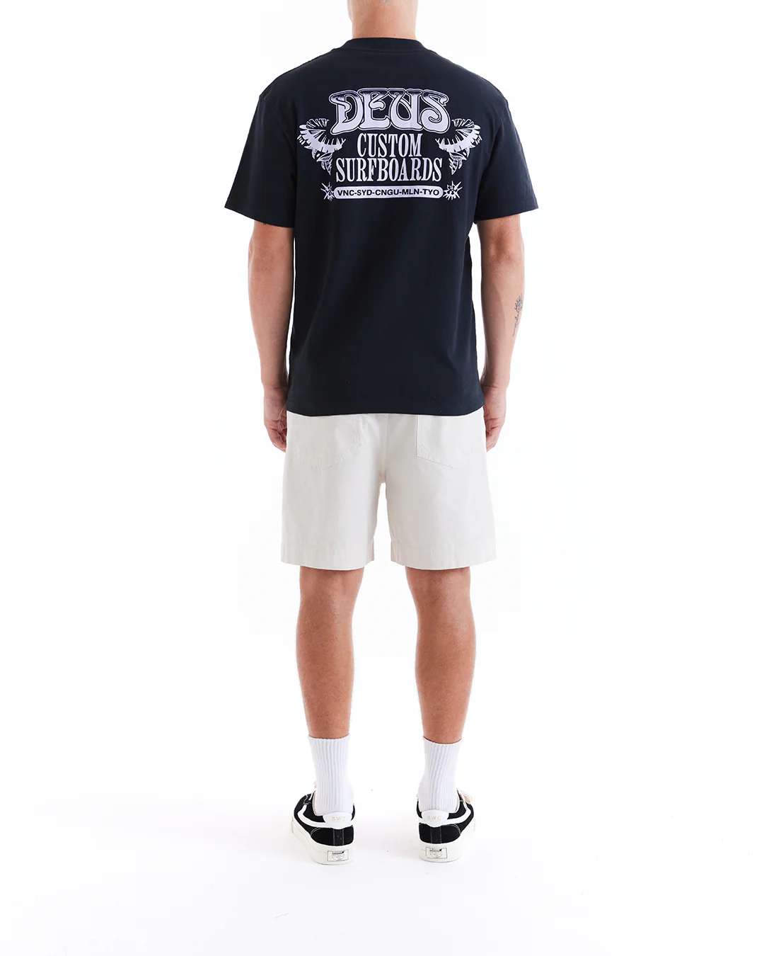 Poplin Harris Fatigue Short - Dirty White - Image 4