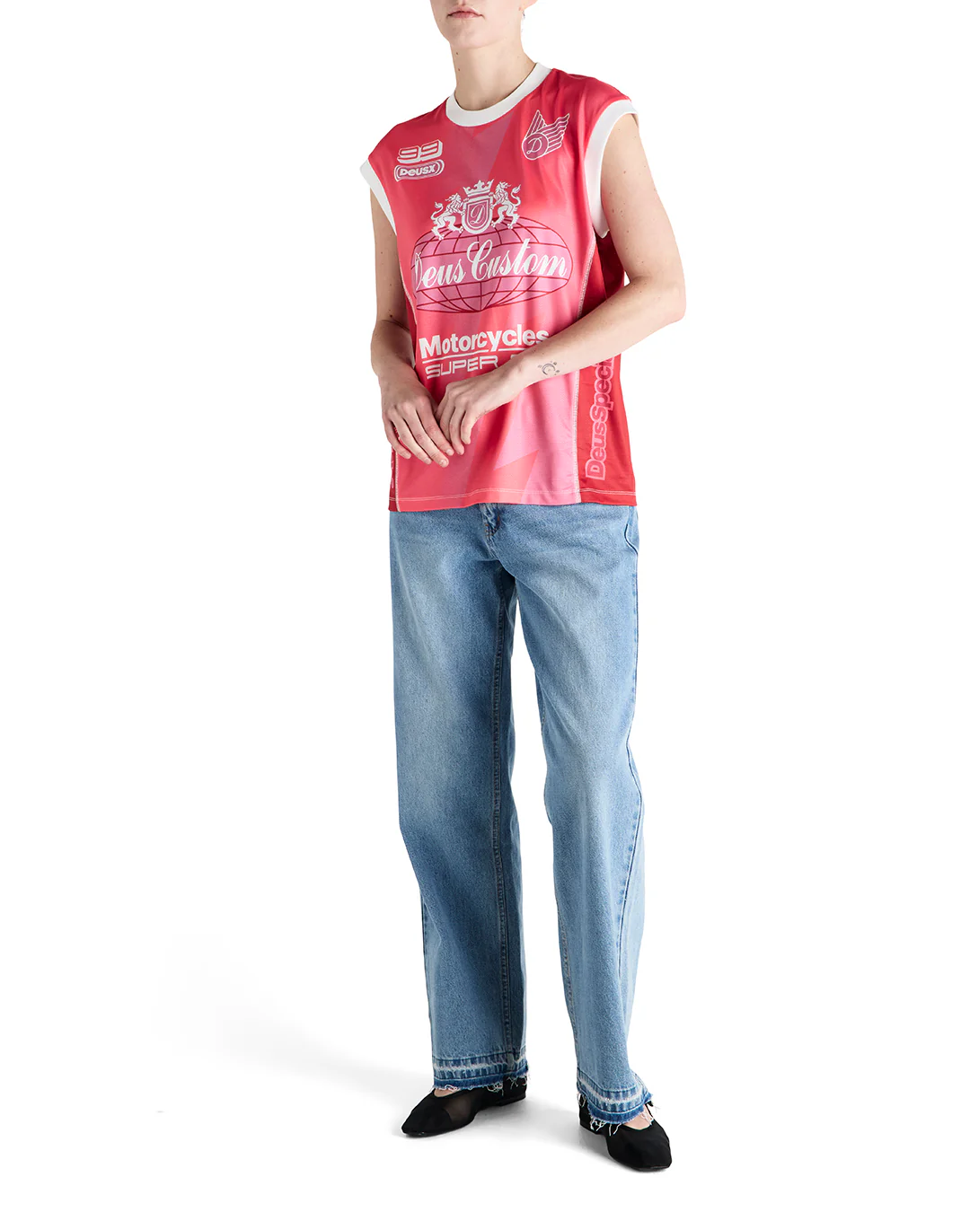 Project Mayhem Moto Tank - Cherry - Image 3