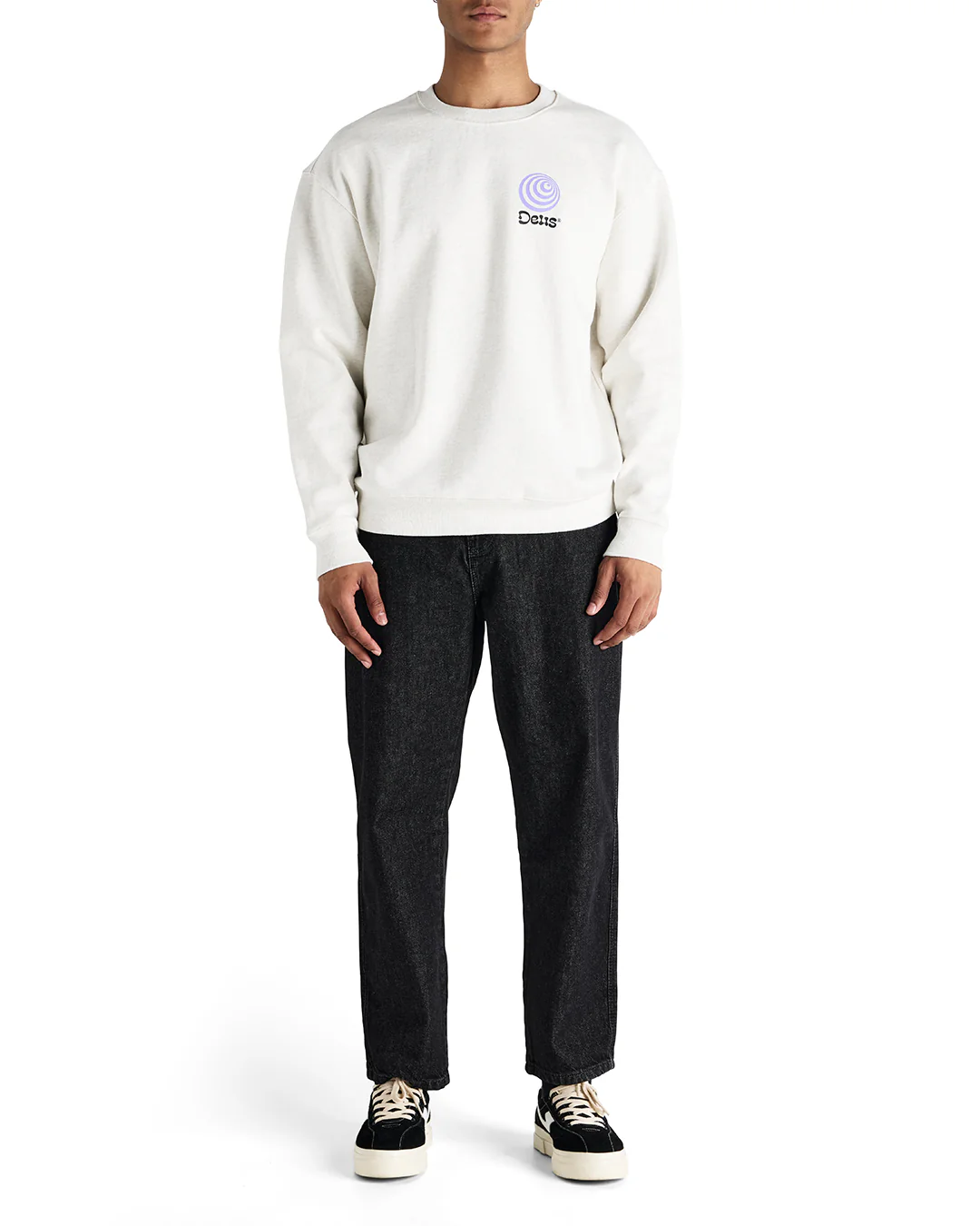 Spiderbite Crew - Light Grey Marle - Image 3