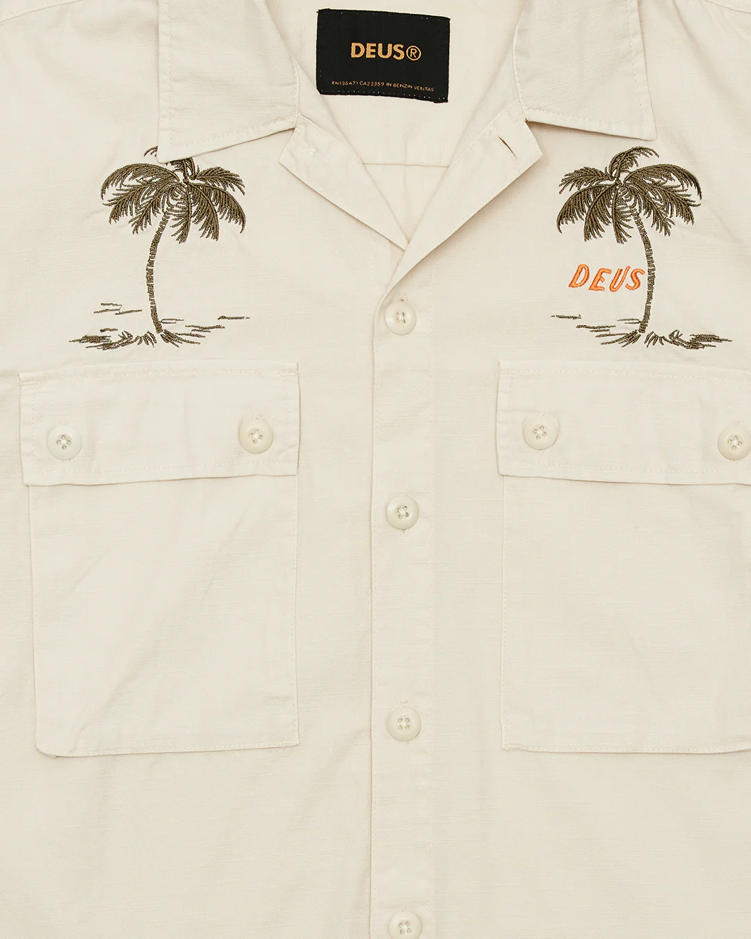 Stranded Fatigue Shirt - Dirty White - Image 7