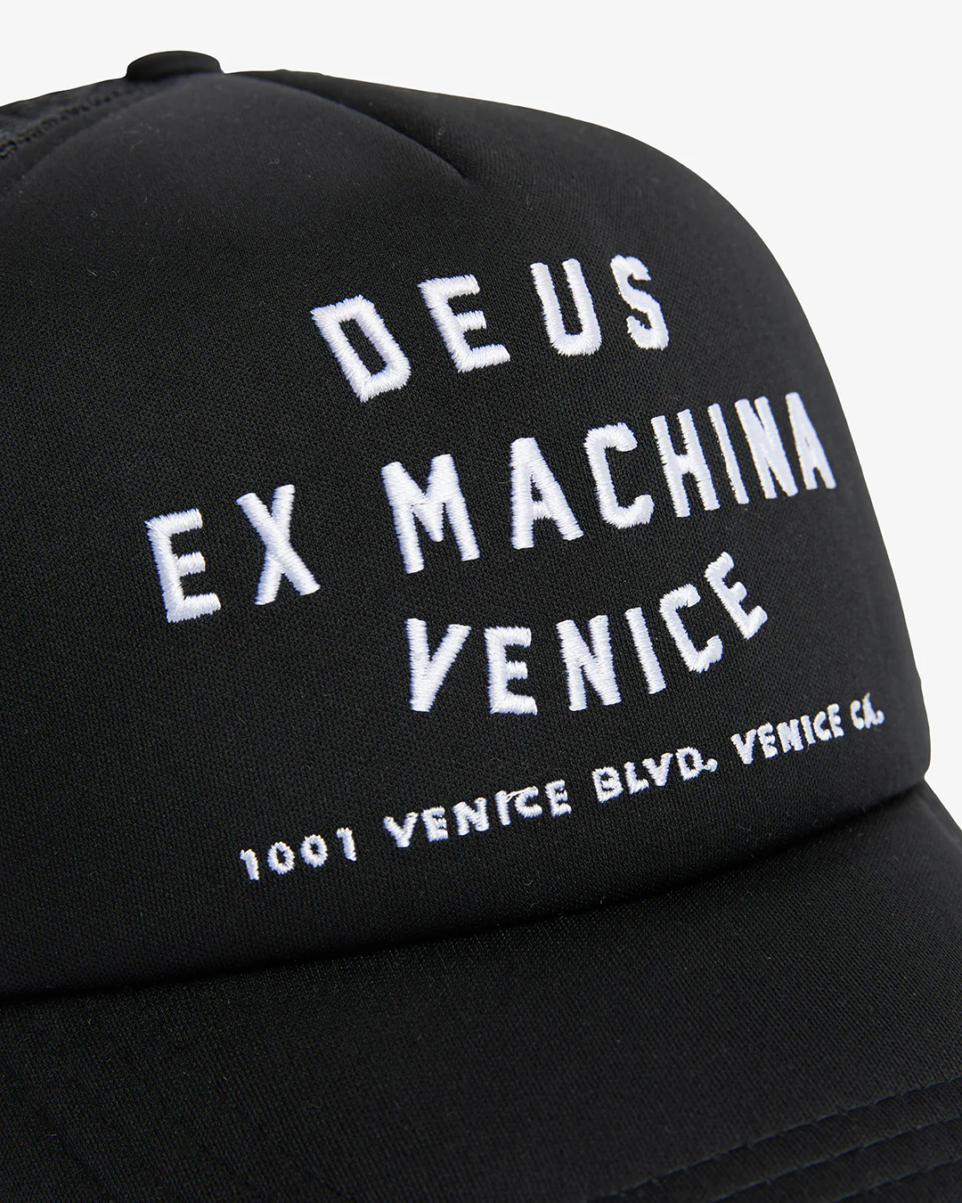 Venice Address Trucker - Black - Image 4