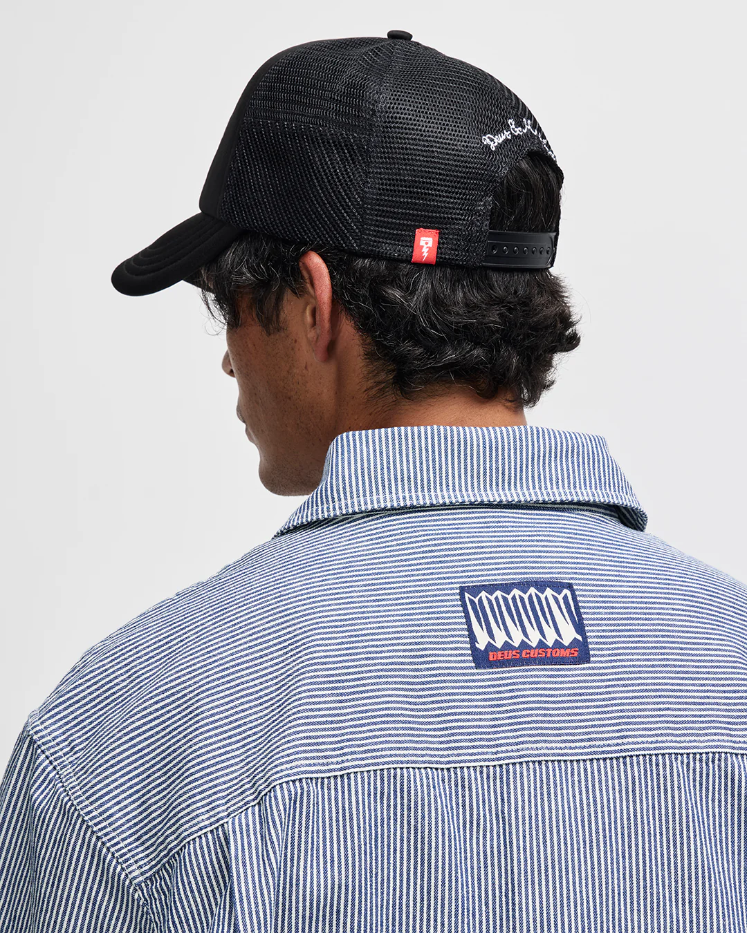 Venice Address Trucker - Black - Image 5