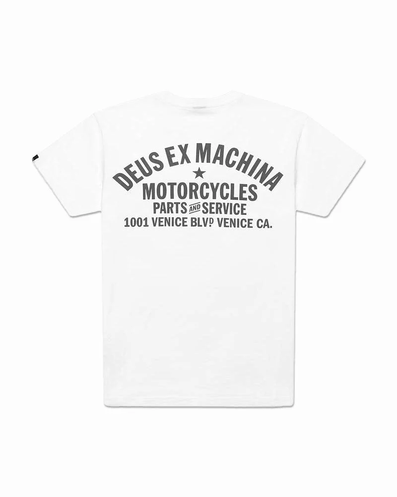 Venice Address Tee - White - Image 3