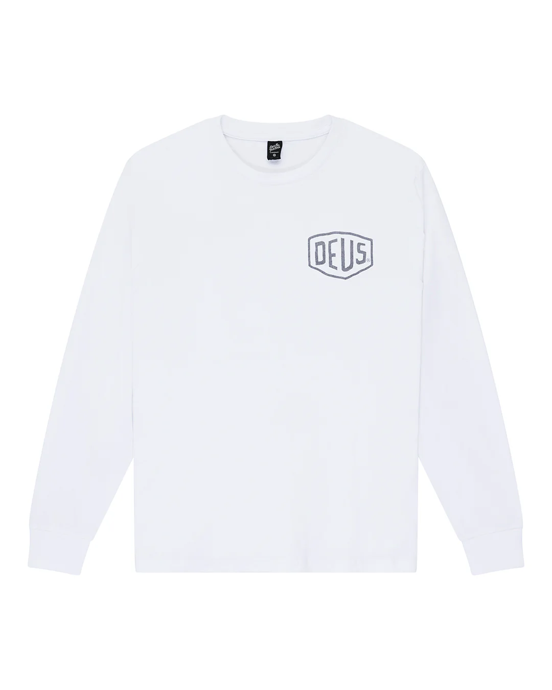 Venice Long Sleeve Tee - White - Image 3