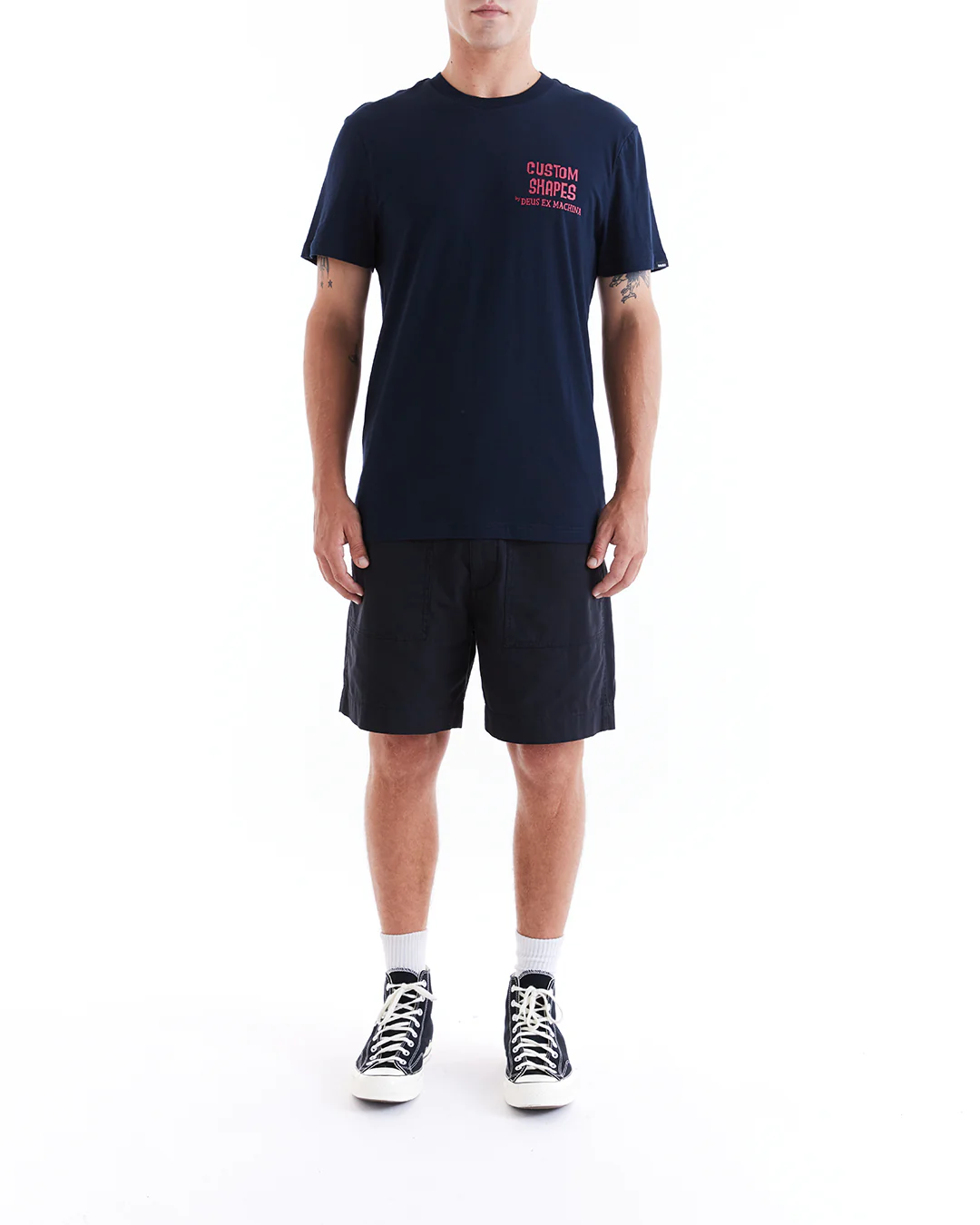 York Tee - Navy - Image 3