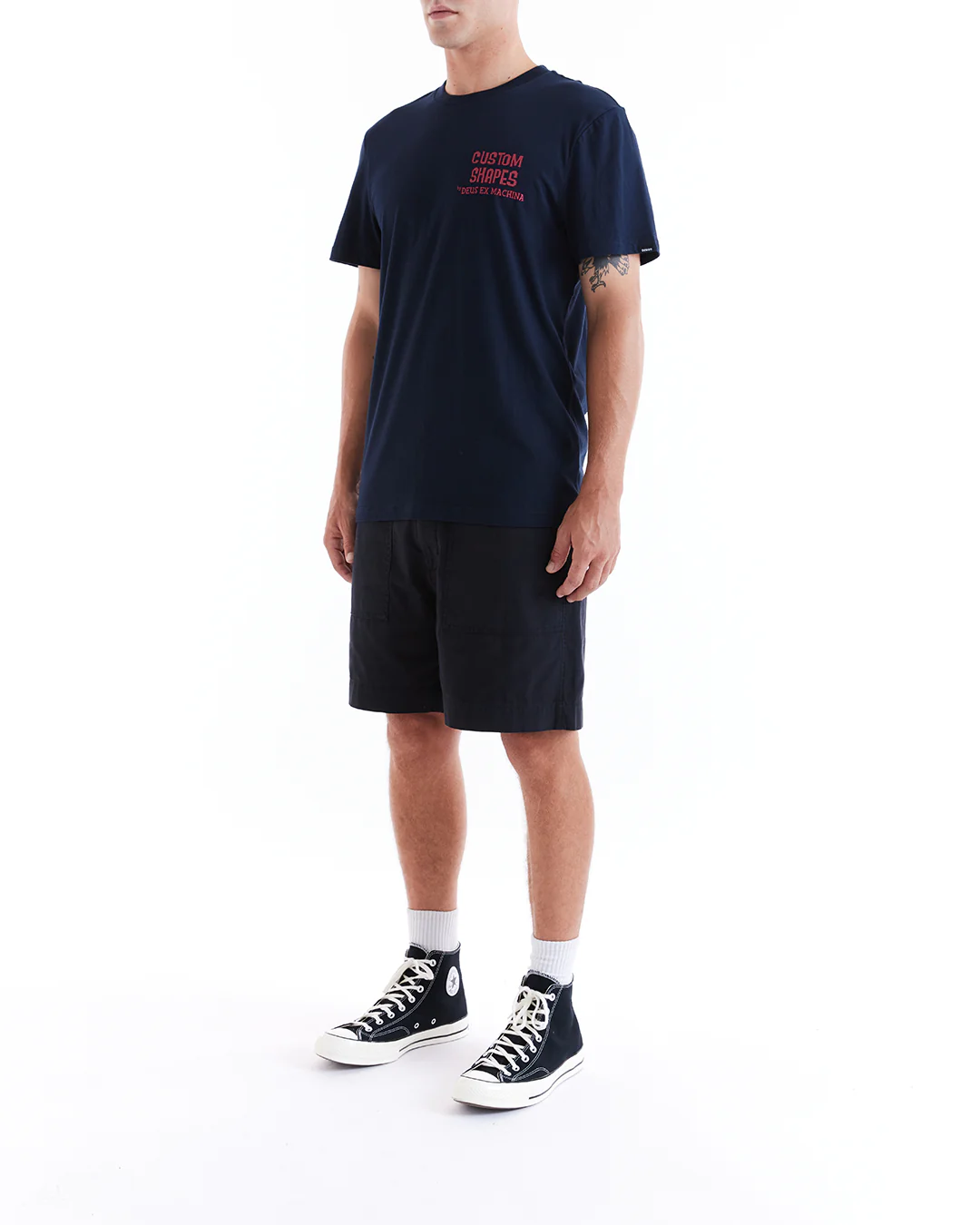 York Tee - Navy - Image 4